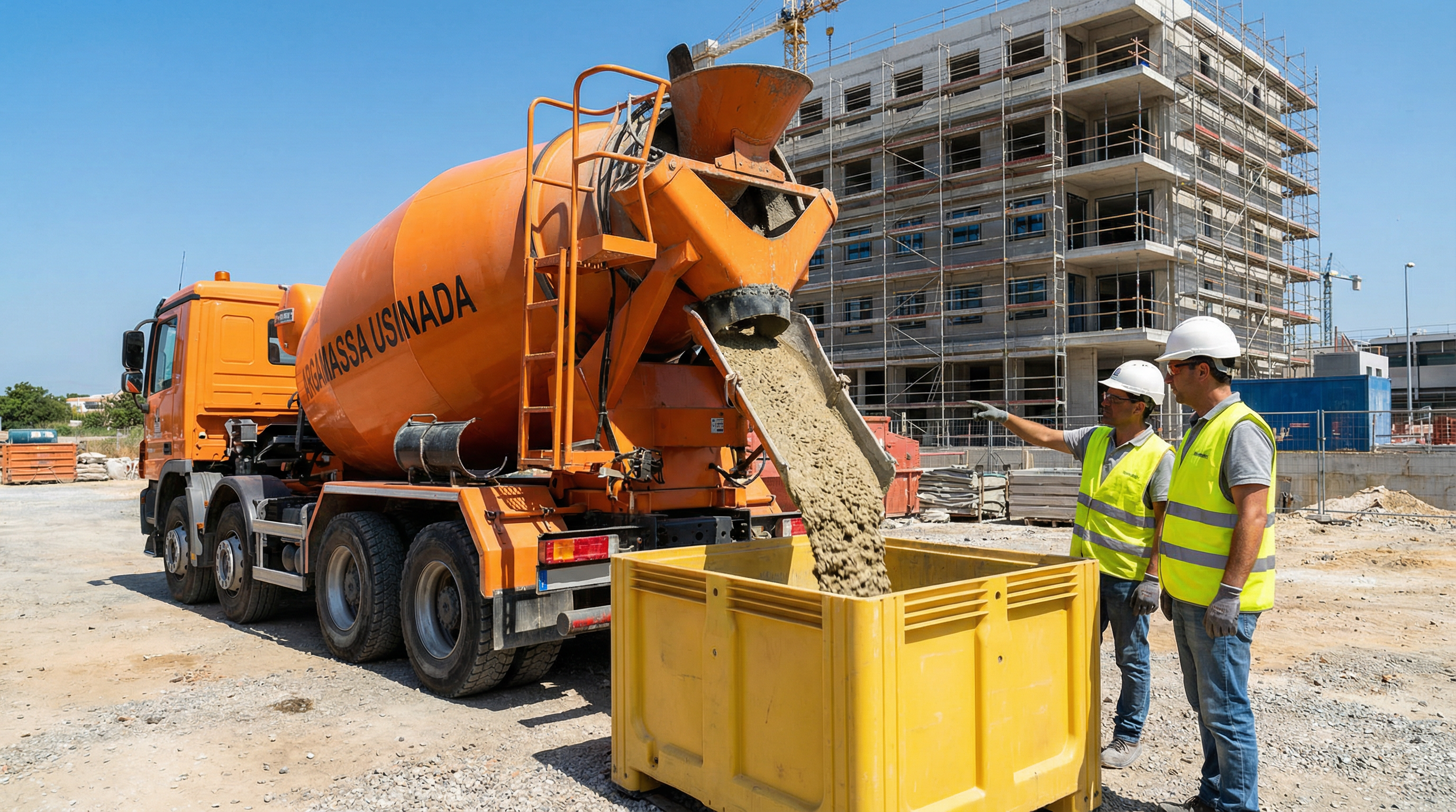 Argamassa Industrial: Vantagens, Aplicações e Como Escolher a Melhor Solução