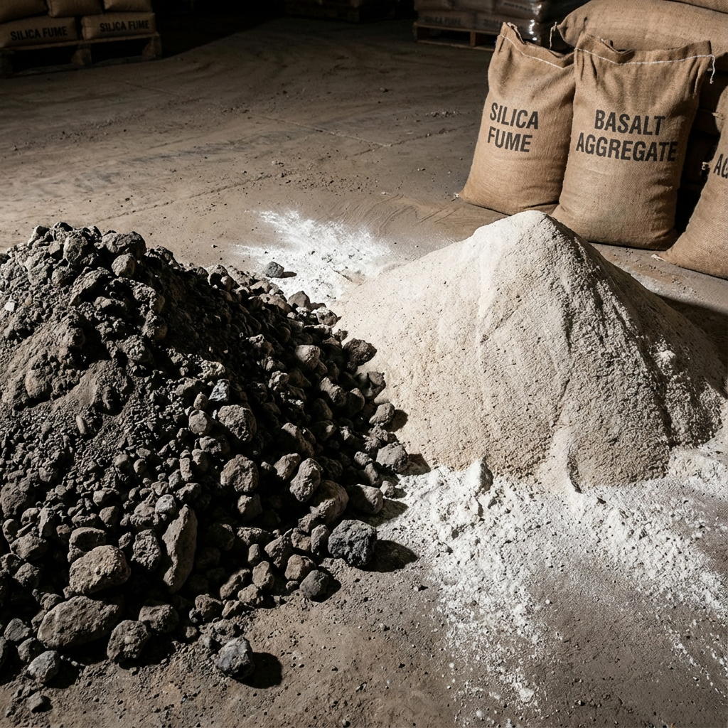 Sílica Fume (Microssílica) - Insumo para concreto decorativo