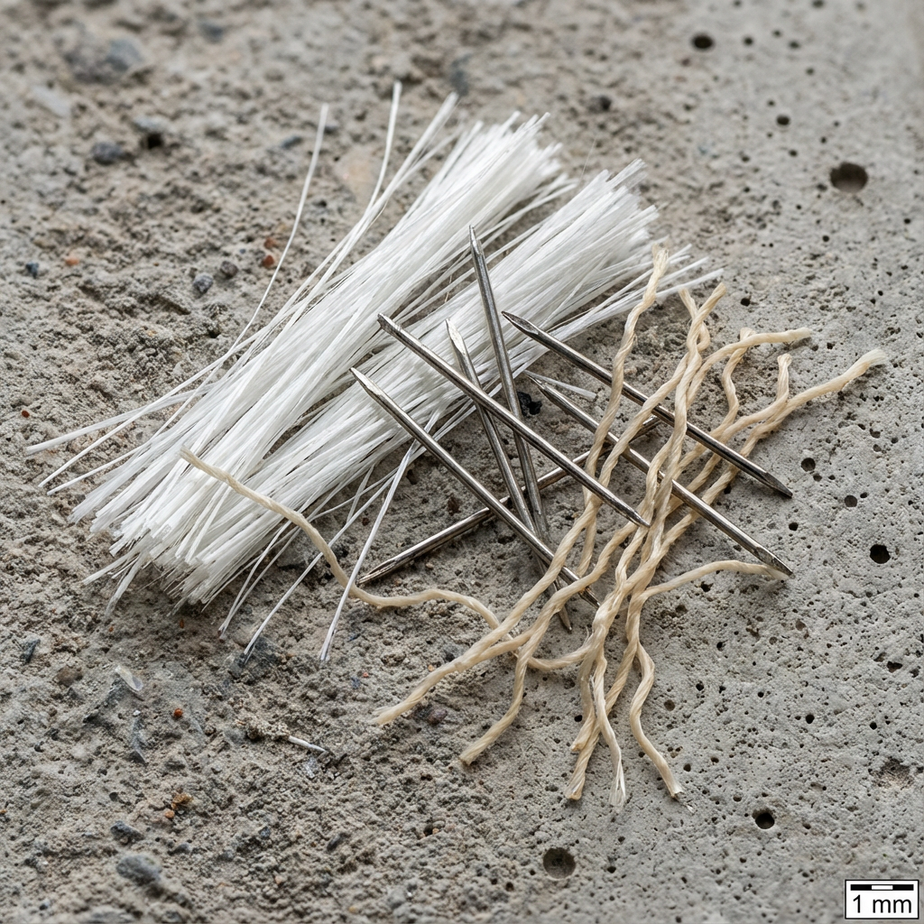 Fibras de Vidro AR (Álcali-Resistentes) - Insumo para concreto decorativo