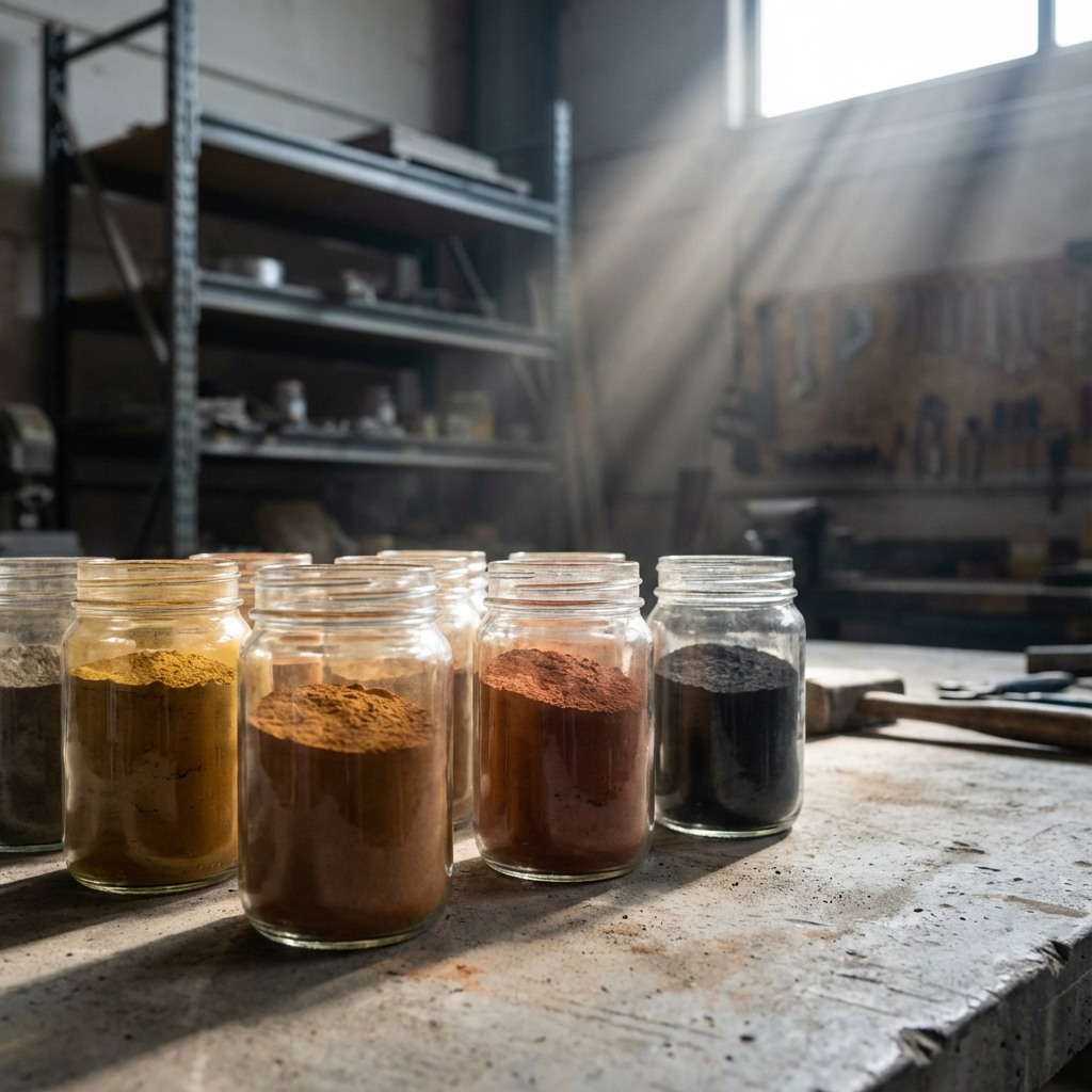 Guia Definitivo de Pigmentos para Concreto