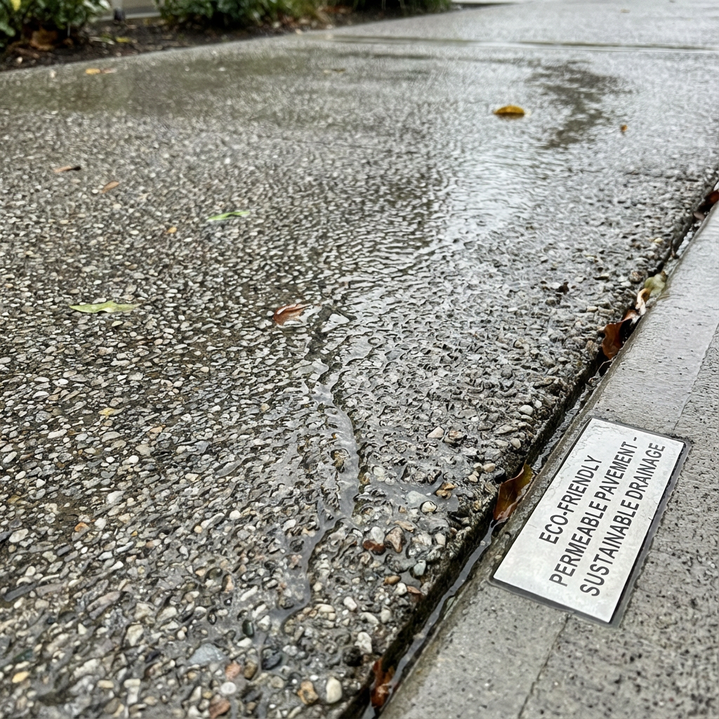 Sustentabilidade: Concreto Permeável em Áreas Urbanas