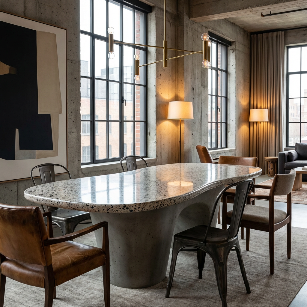 Polimento de Bancadas de Concreto